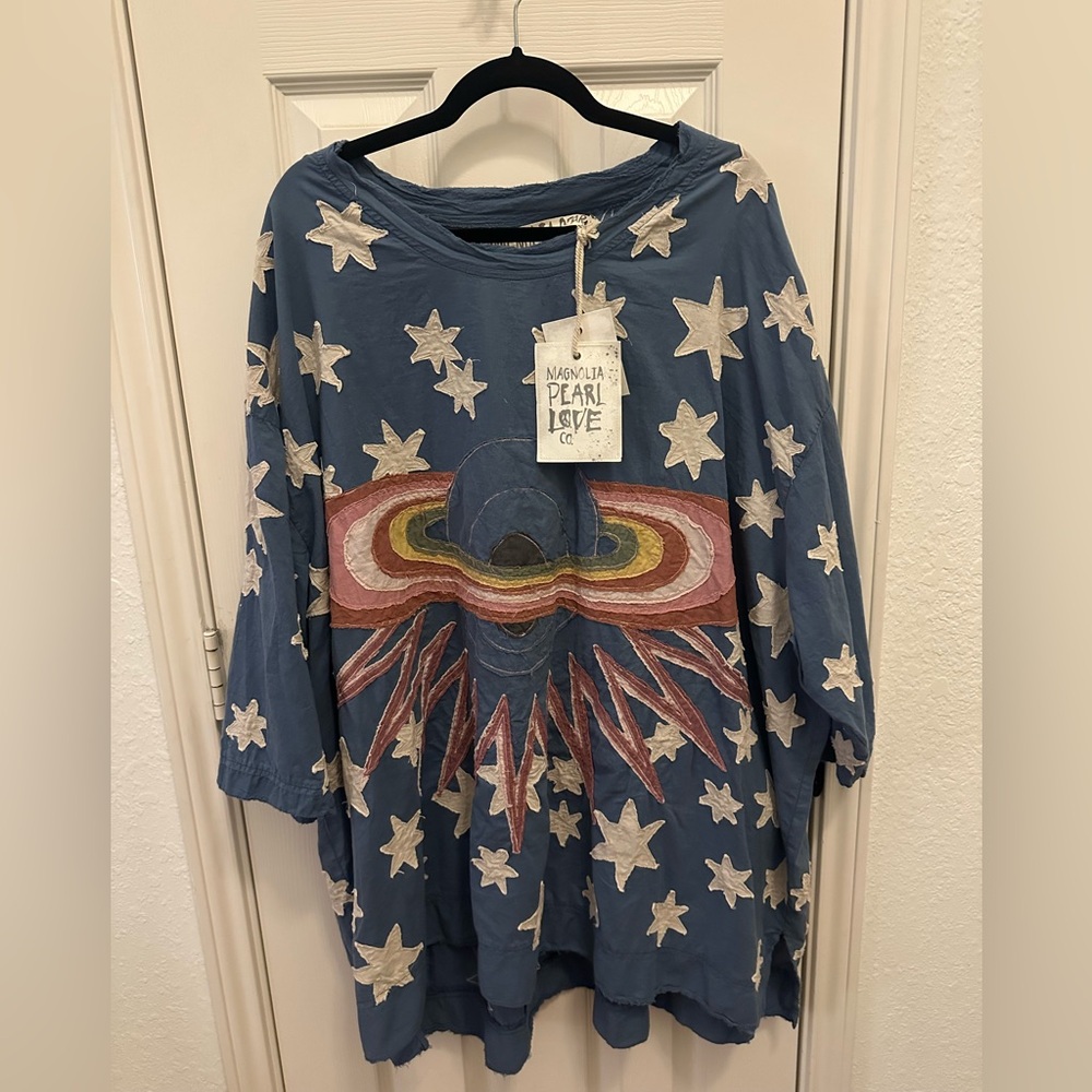 Magnolia Pearl Celestial Blue Tunic Dress